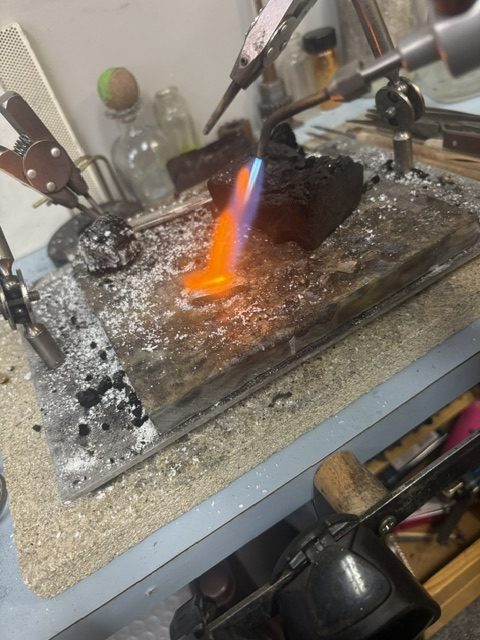 Laevi torch work at Ark Jewelers